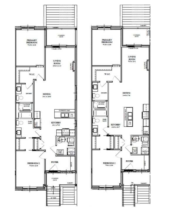 Lower Units Floor Plan